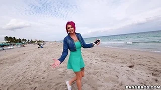 Tattooed port side haired chick Anna Bell Peaks fucked bosh deep