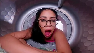 Julia De Lucia moans while being roughly fucked by her baffle