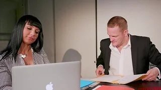 Verge on dicking in the office with hot ass Valentina Ricci